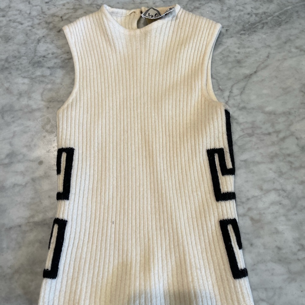 XS Wool Versace Tank